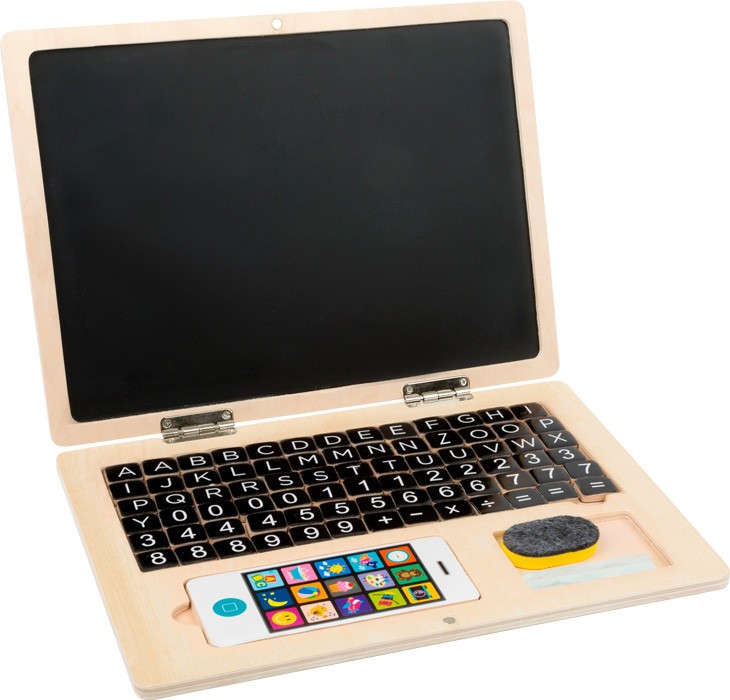 Small Foot Gmbh & Co. Kg Holz-Laptop Mit Magnet-Tafel - Image 2