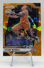 Tiffany Mitchell 2024 Panini WNBA Prizm Orange Ice #57 Connecticut Sun
