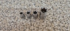 4x Mac Tools E-torx Sockets E10 E12 E14 E20