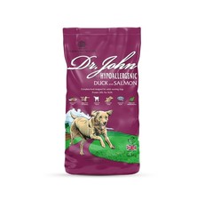 Hypoallergenic Duck & Salmon Dry Dog Food 12.5kg Wheat Free & Chicken Free Dog 4.38 per kilo