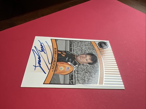 2003 Press Pass Signings Robby Gordon On Card Autograph NM/MT - Picture 3 of 8