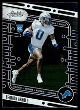 2024 Panini Absolute Terrion Arnold Rookie Detroit Lions #124