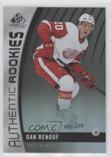 2017-18 SP Game Used Authentic Rookies Rainbow /223 Dan Renouf #159 xp6