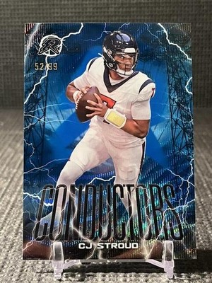 2024 Topps Resurgence - Conductors Blue Surge #C-2 SN CJ Stroud Houston Texans