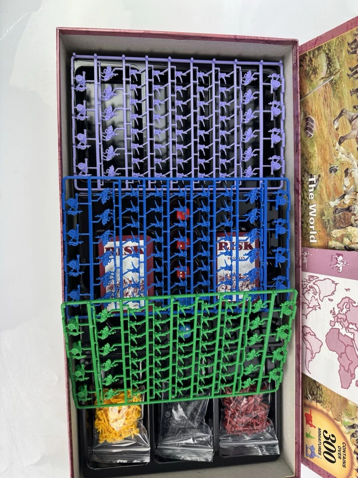 Risk The World Conquest Board Game Vintage Collectible Rare 1992 Complete - Image 3 of 4