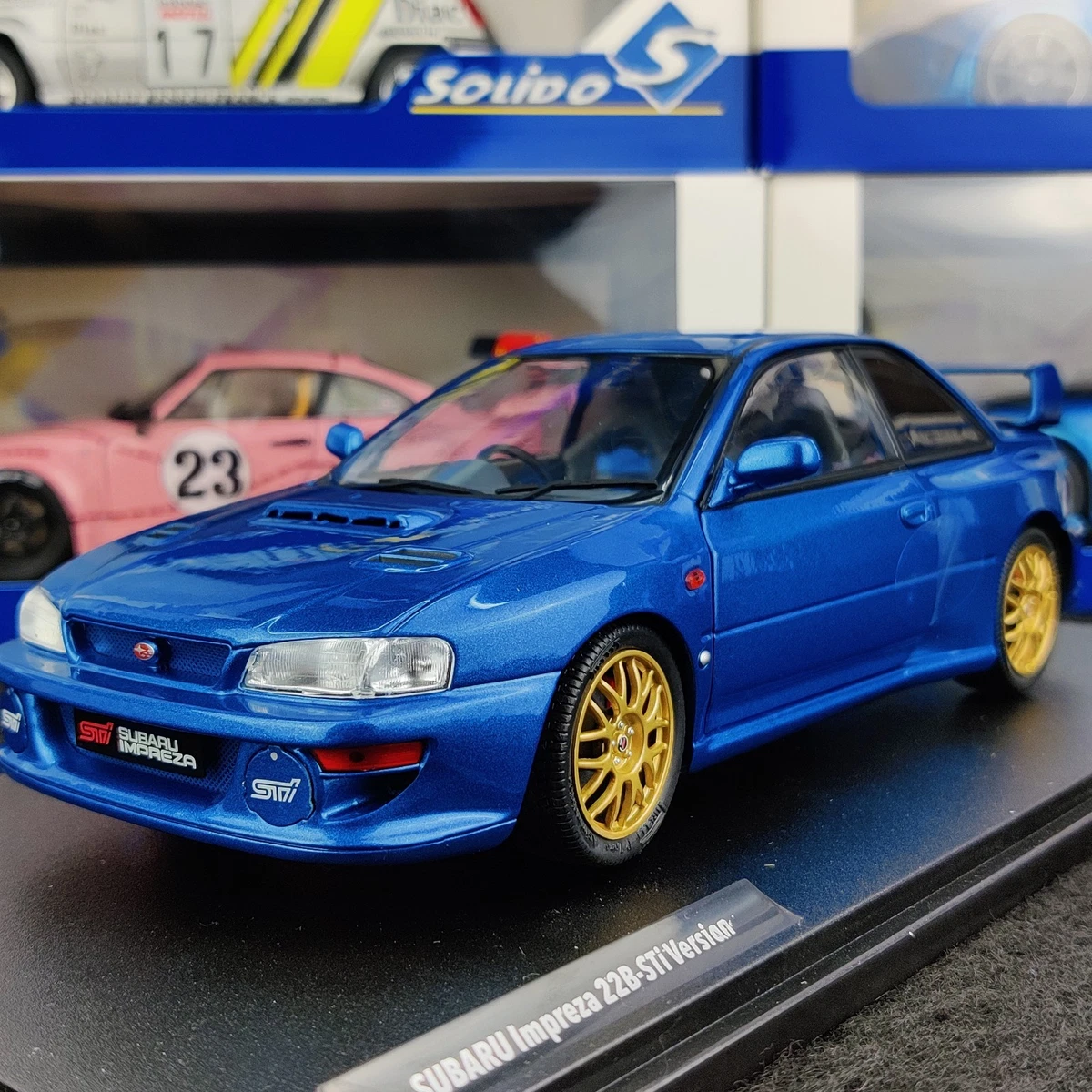 SUBARU Impreza WRX STI Streetfighters 2003 Jaune - 1:18