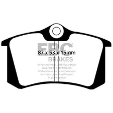 Satz Bremsbeläge Bremsklötze für VW Polo 6N2 3 6N1 5 6R1 6 AW1 Scirocco | 262