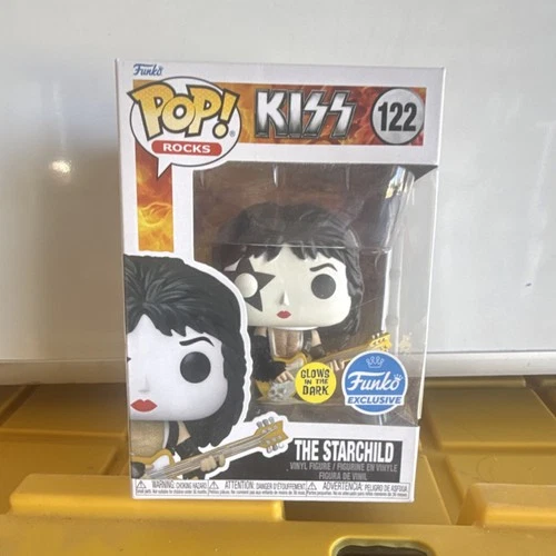 Funko Pop! Rocks KISS The Starchild #122 Glow in the Dark Exclusive Vinyl Figure