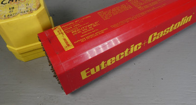 Eutectic Castolin Beautyweld AC/DC Electrode Carbon Steel Stick 1/8''   8lb