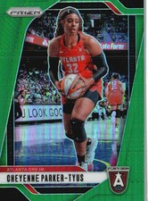 2024 Panini Prizm WNBA #114 Cheyenne Parker-Tyus Green Prizms