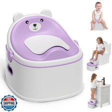 3-in-1 Potty Training Toilet, Portable Potty, Potty Training Seat and Toddler