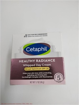 Cetaphil Face Healthy Radiance Whipped Day Cream W/SPF 30, EXP: 1.7Oz 07/26