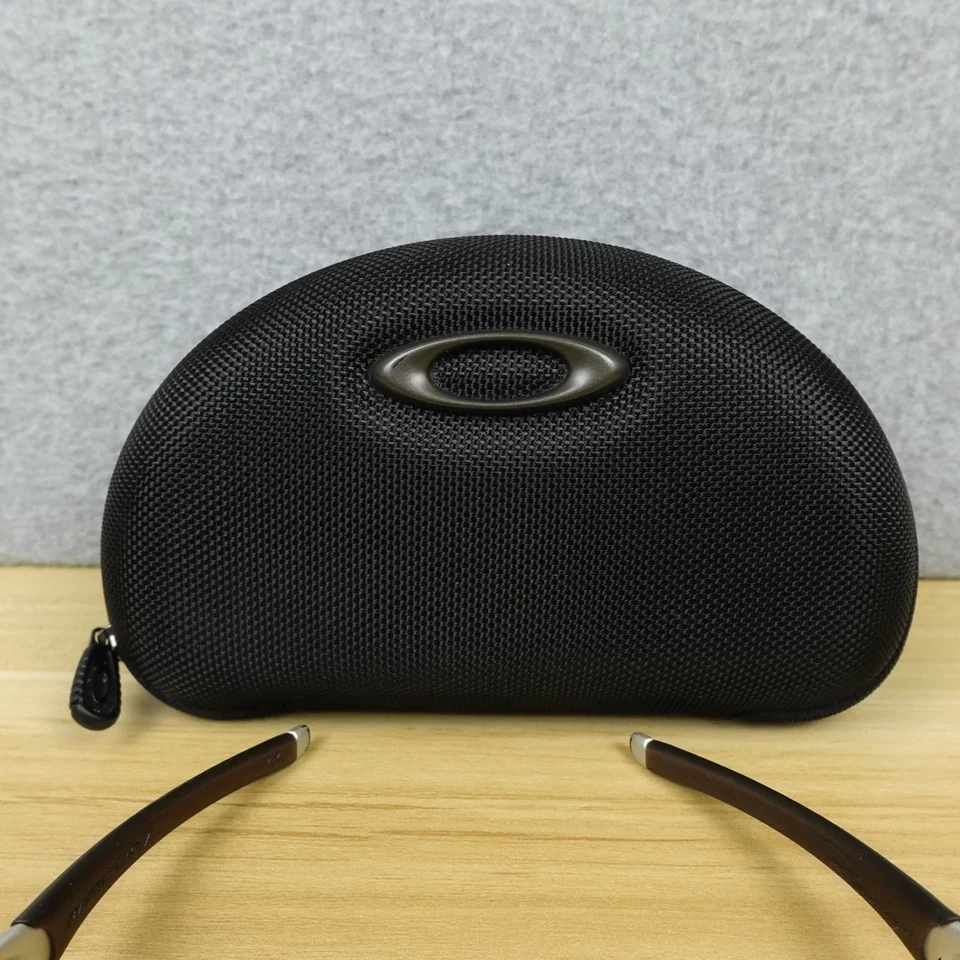 Gafas de sol Oakley Radar Pitch plateadas/doradas hechas en EE. UU. 136 buenas Foto 3 de 4