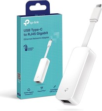 TP Link UE300C USB C To Gigabit Ethernet Network Adapter For MacBook Laptop *New
