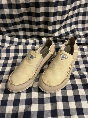 Columbia Beige Bahama Vent PFG Men's Fishing Shoes Size 10