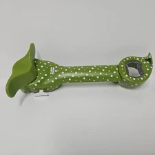 Kuhn Rikon 5-in-1 Master Auto Safety Can Opener K51430 GREEN WITH SPOTS