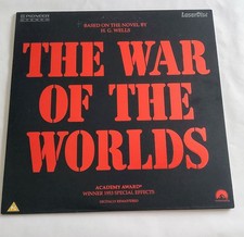 The War Of The worlds Laserdisc PAL  Remasterd Edition 