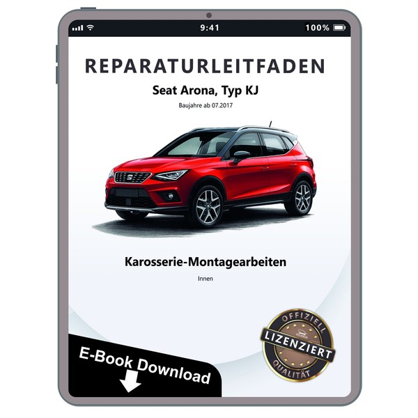 Seat Arona Kj (17>) Karosserie Montagearbeiten Innen Reparaturhandbuch Download-image