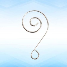 50 Pcs Wreath Hanger Christmas S-shape Hook Hanging Ornament for