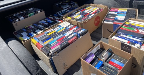 Mixed VHS Tape For Recording Movies and old television shows **RESTOCKED **