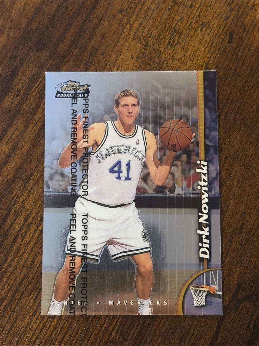 Topps Dirk Nowitzki Basketball Rookie Sports Trading Cards