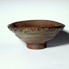 Early to Mid Edo Period Bizen Ware Chawan Antique Japanese Tea Bowl pottery