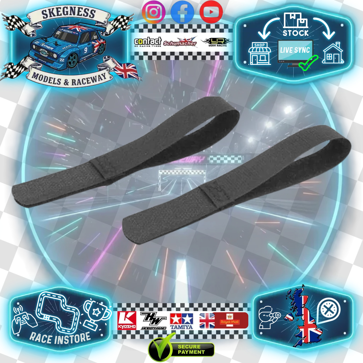 LOUISE / Carten - LDX / T410 - RC BATTERY STRAP 2PCS - LNHA472