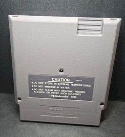 Cartucho y funda antipolvo Snow Brothers (NES, 1991) solamente, algunos da&ntilde;os, probado