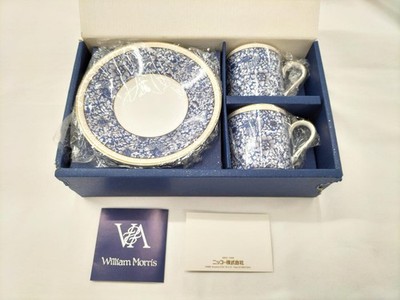NIKKO William Morris/Bird & Anemone Pair Cup & Saucer