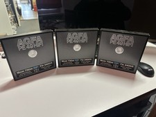 3 Stück Agfa PE 49 HIFI 18 Cm 730m Spulen Neu versiegelt