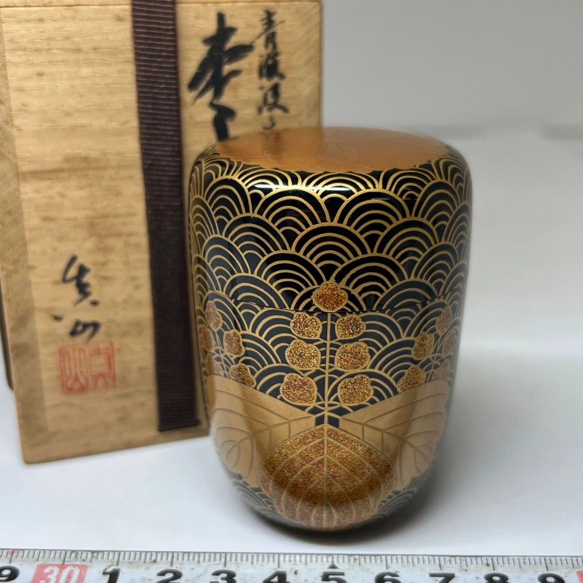中国潮陽永和錫製茶葉罐百年以上古董六面手描き絵美術品時代物 古董日本茶叶罐| eBay