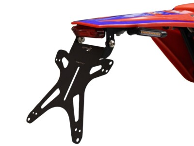 SEPTAR Portatarga Regulierbar Für BETA Motard/Enduro RR 125 4T 2021-2026 Schwarz