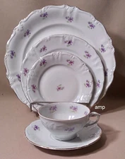 Winterling Bavaria Remembrance 5 Piece Place Setting EXCELLENT!