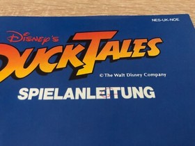 CIB Duck Tales Nintendo NES Spiel MODUL, OVP, Anleitung PAL komplett Ducktales