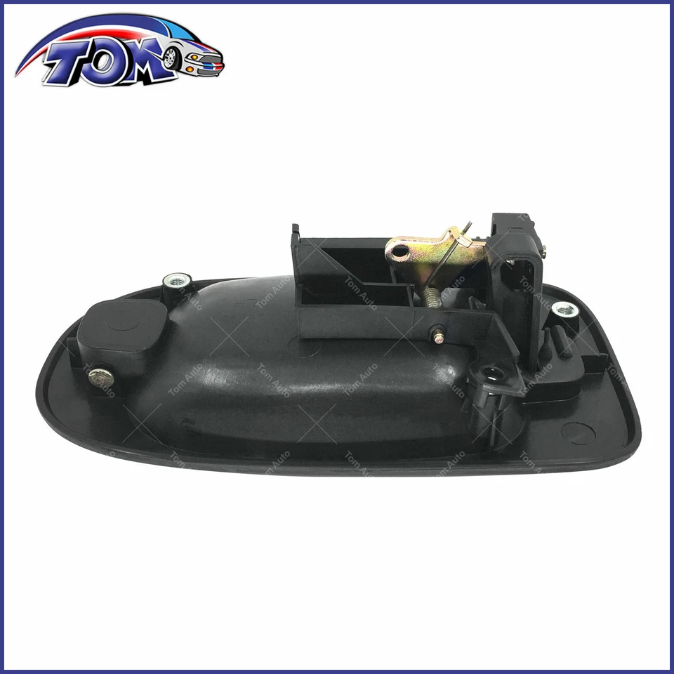 Manija de puerta exterior texturizada negra trasera izquierda para 05-07 Terraza Foto 4 de 4