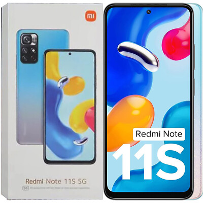 Xiaomi Redmi Note 11S 5G Star Blue 128GB + 4GB Dual-SIM entsperrt SIMFree NEU