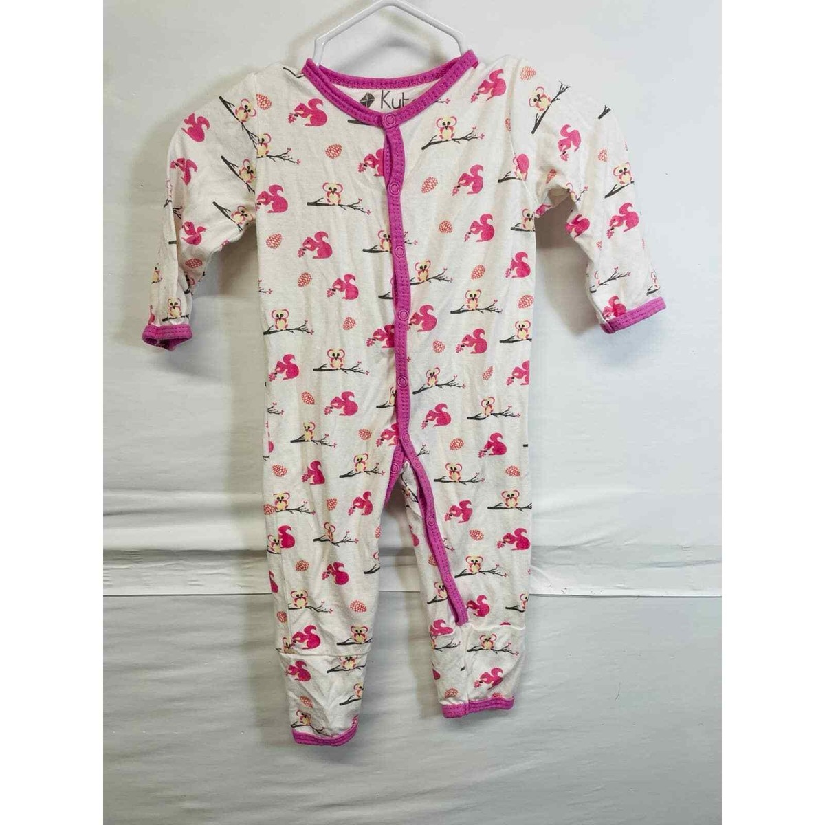 Kyte Baby Park Print Retired Snap Romper Size 3-6 Months