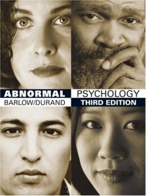 Abnormal Psychology 3rd Edition V Mark Durand David Barlow Hardcover 2002 CD ROM