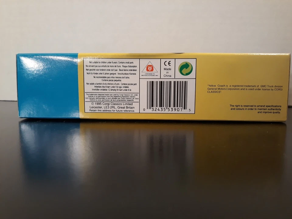 Corgi Union Pacific Limited Edition Yellow Coach 743 Die-Cast - In Box - Image 3 of 4