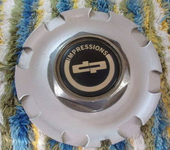 QTY 1 DP Impressions Silver Custom Center Cap Hub Rarest Design Ever