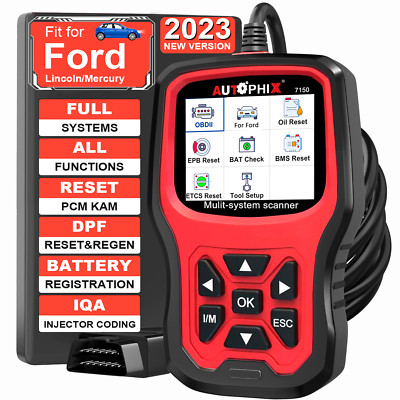 Automotive Car OBD2 Scanner All System Auto Diagnostic Scan Tool Fit ...