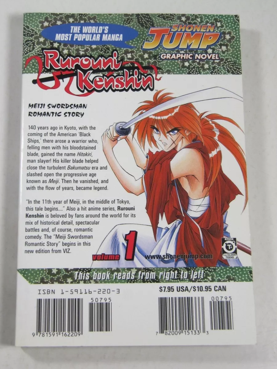 Rurouni Kenshin (3-in-1 Edition), Vol. 1: Includes vols. 1, 2 & 3 by  Nobuhiro Watsuki, Paperback