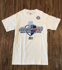 unc acc champions shirt