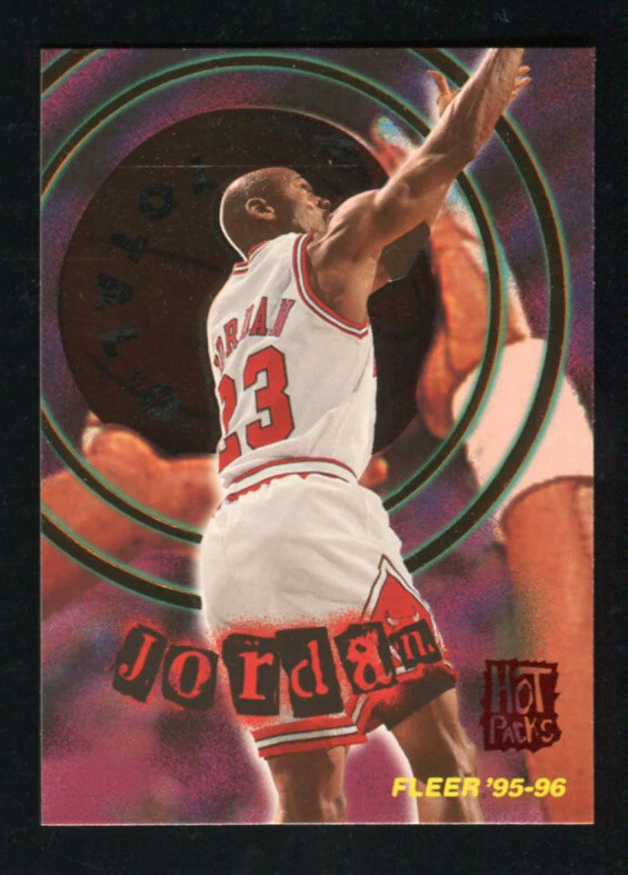 1995-96 Fleer Total O Hot Packs Michael Jordan