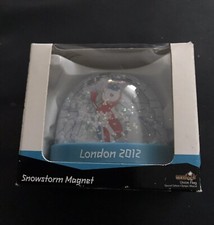 London 2012 Olympic - Wenlock Snowstorm Magnet