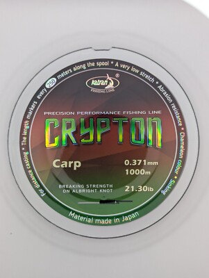 Katran Crypton Carp 0.371mm Angelschnur Karpfenangeln