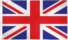 2x3 British SPUN POLYESTER Flag UK United Kingdom Banner Britain Union Jack