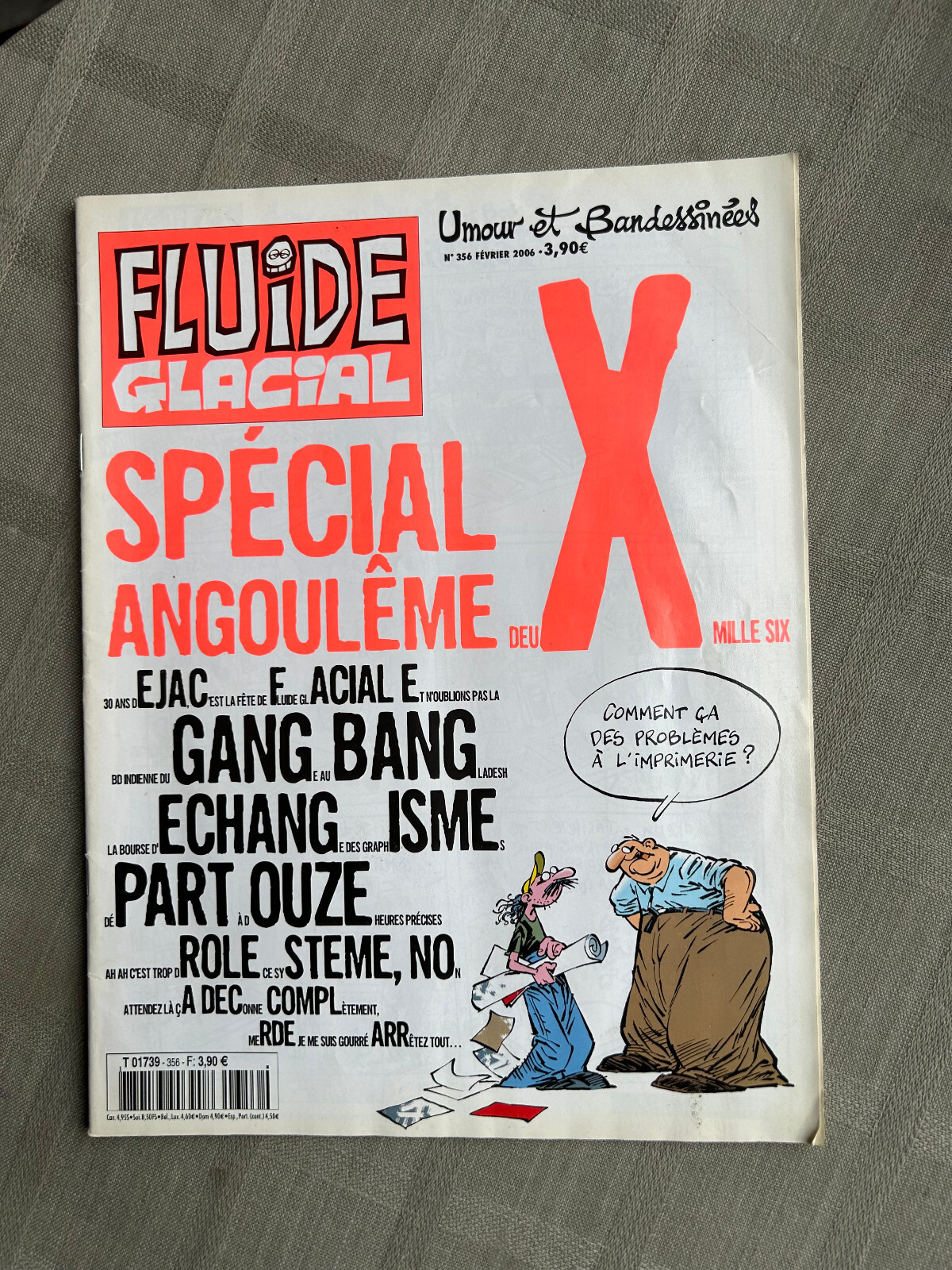Fluid Glacial N°356 February 2006 In Good Condition