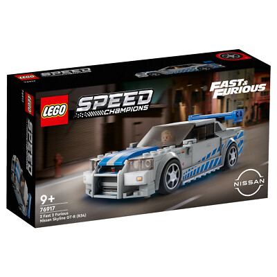 Lego Speed Champions 2 Fast 2 Furious Nissan Skyline GT-R R 76917