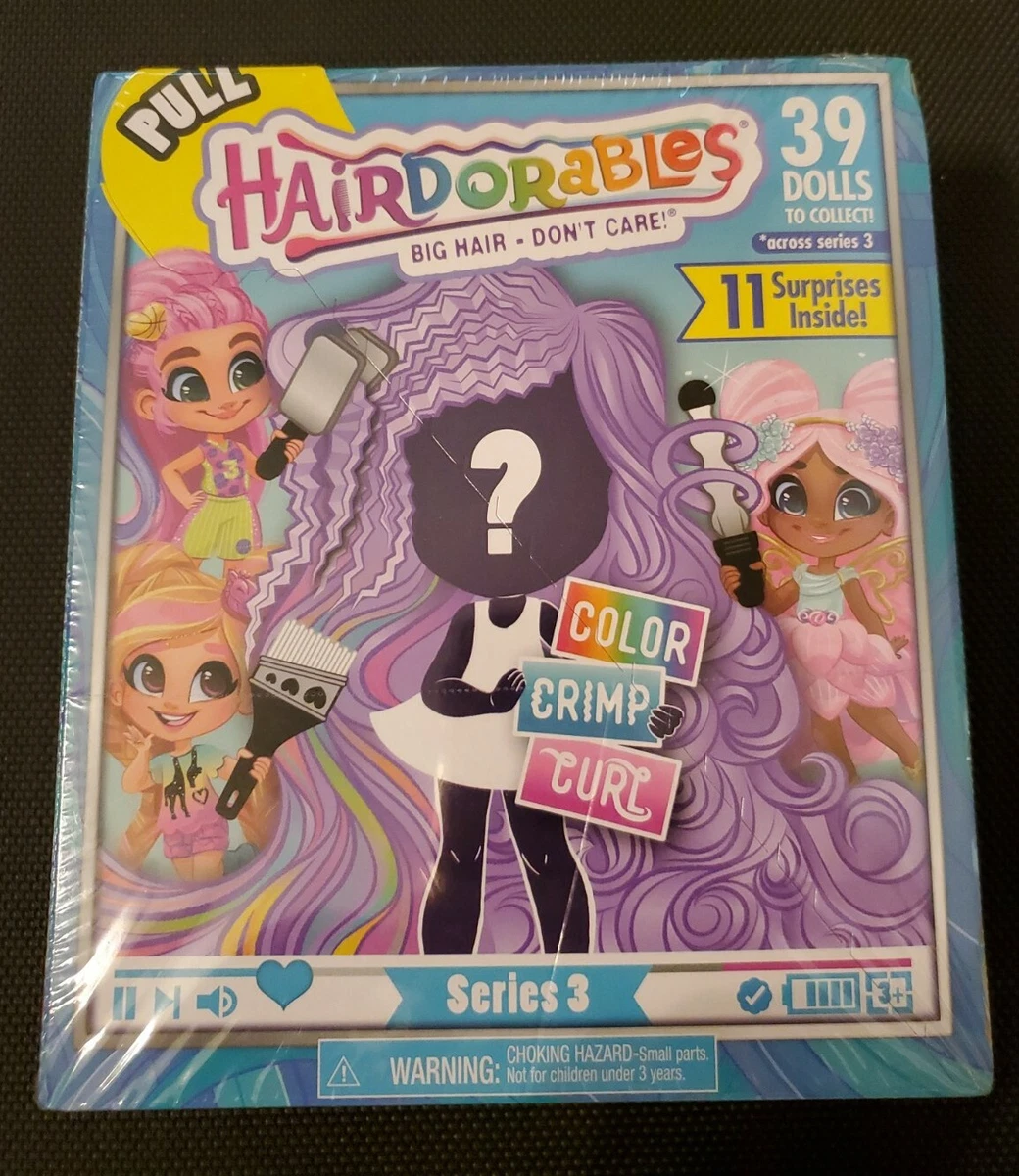 Hairdorables color crimp curl 2025